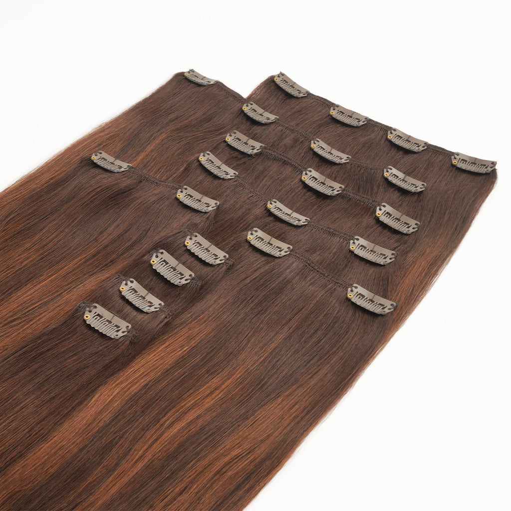 Clip-In Hair Extensions — Full Set